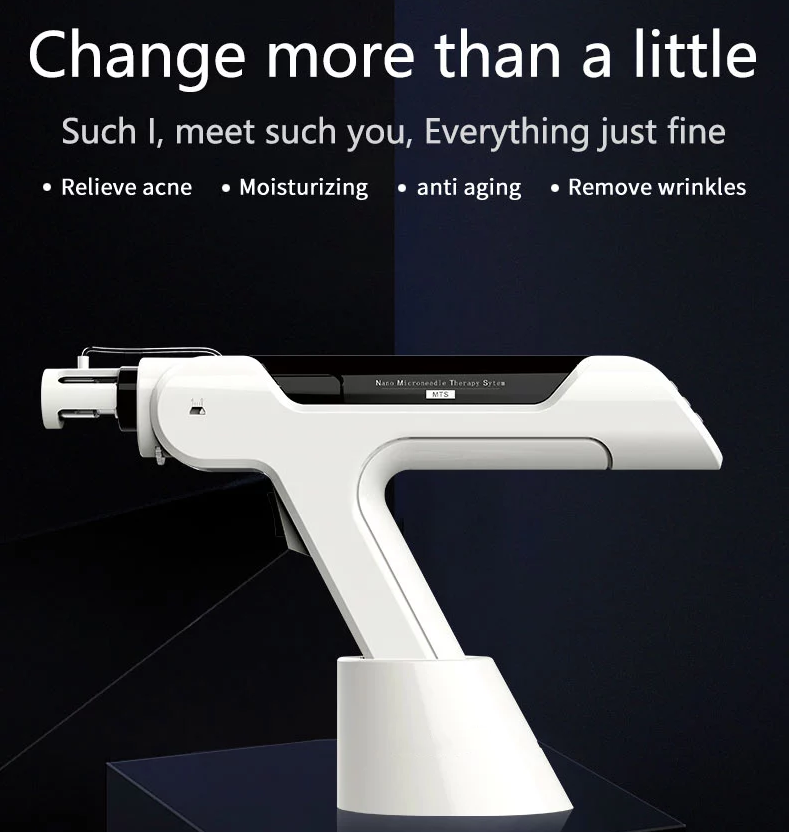 Portable Rf Microneedle Mesotherapy Injection Beauty Gun for Skin Whitening Meso Injector Mesotherapy